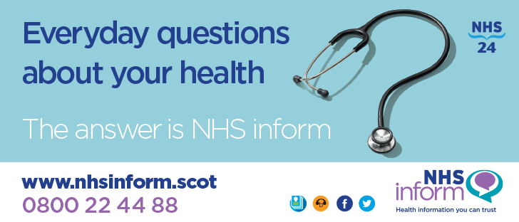 NHS inform flyer NHS inform flyer